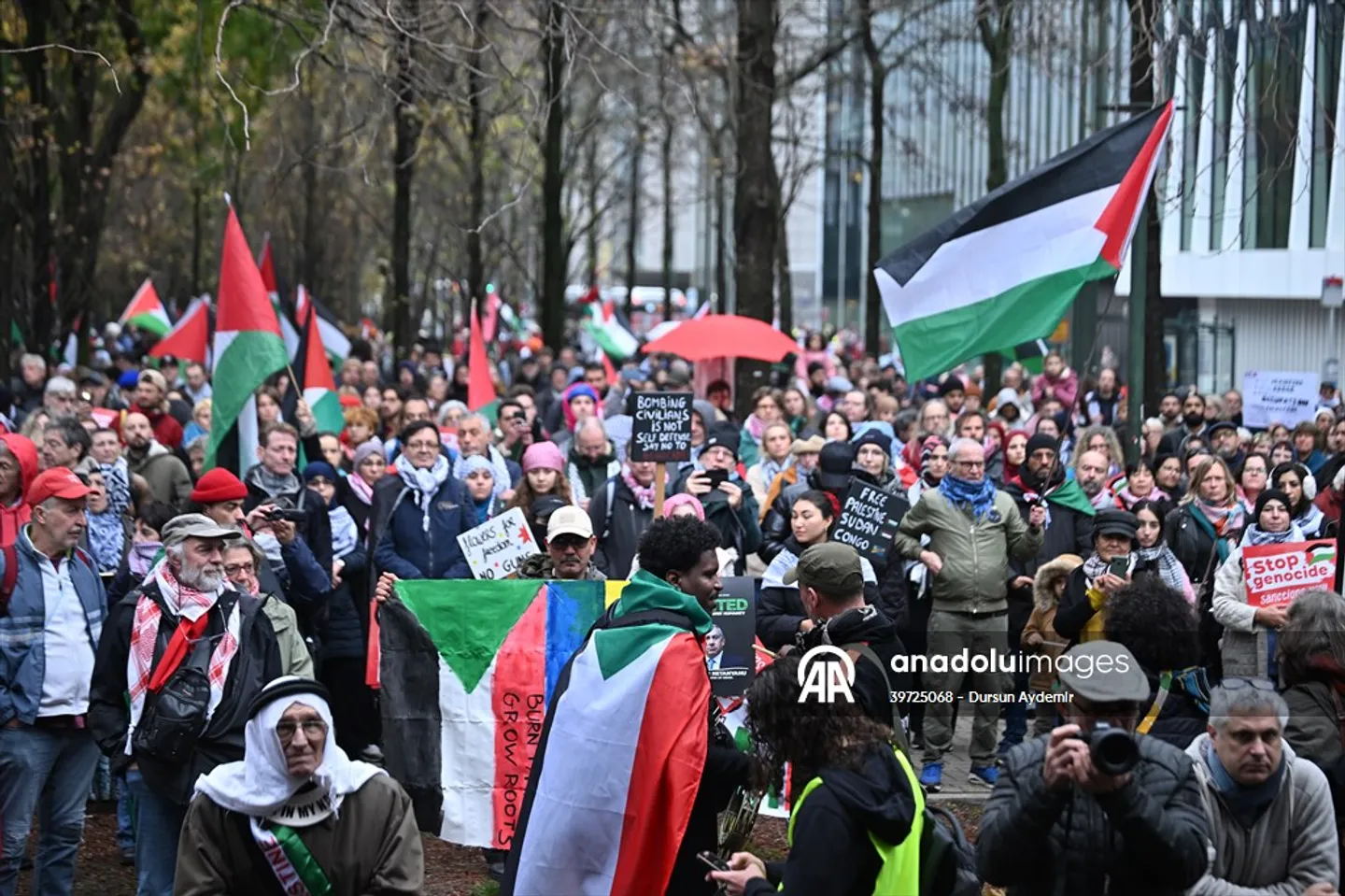 Duizenden betogen in Brussel voor Gaza: "Staakt-het-vuren is een illusie"