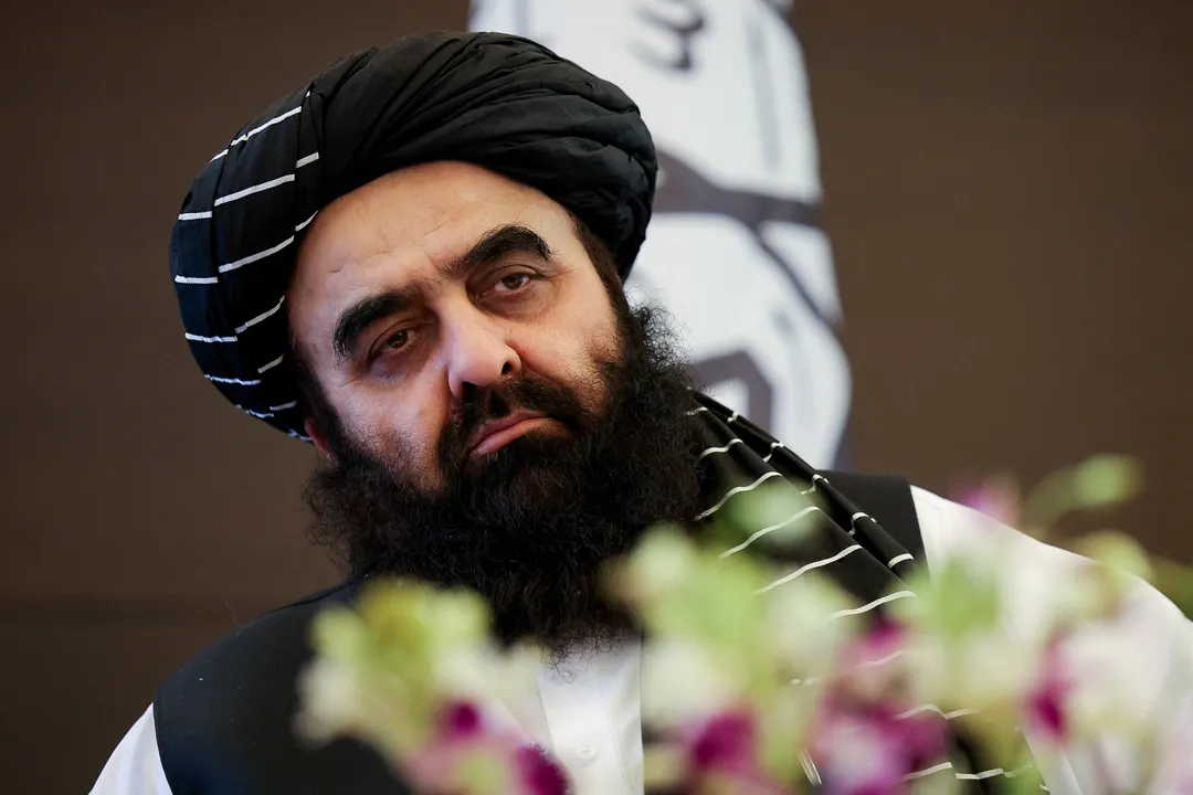 دیدار هیأت بلندپایه تاجیکستان با وزیر امور خارجه اداره طالبان در کابل