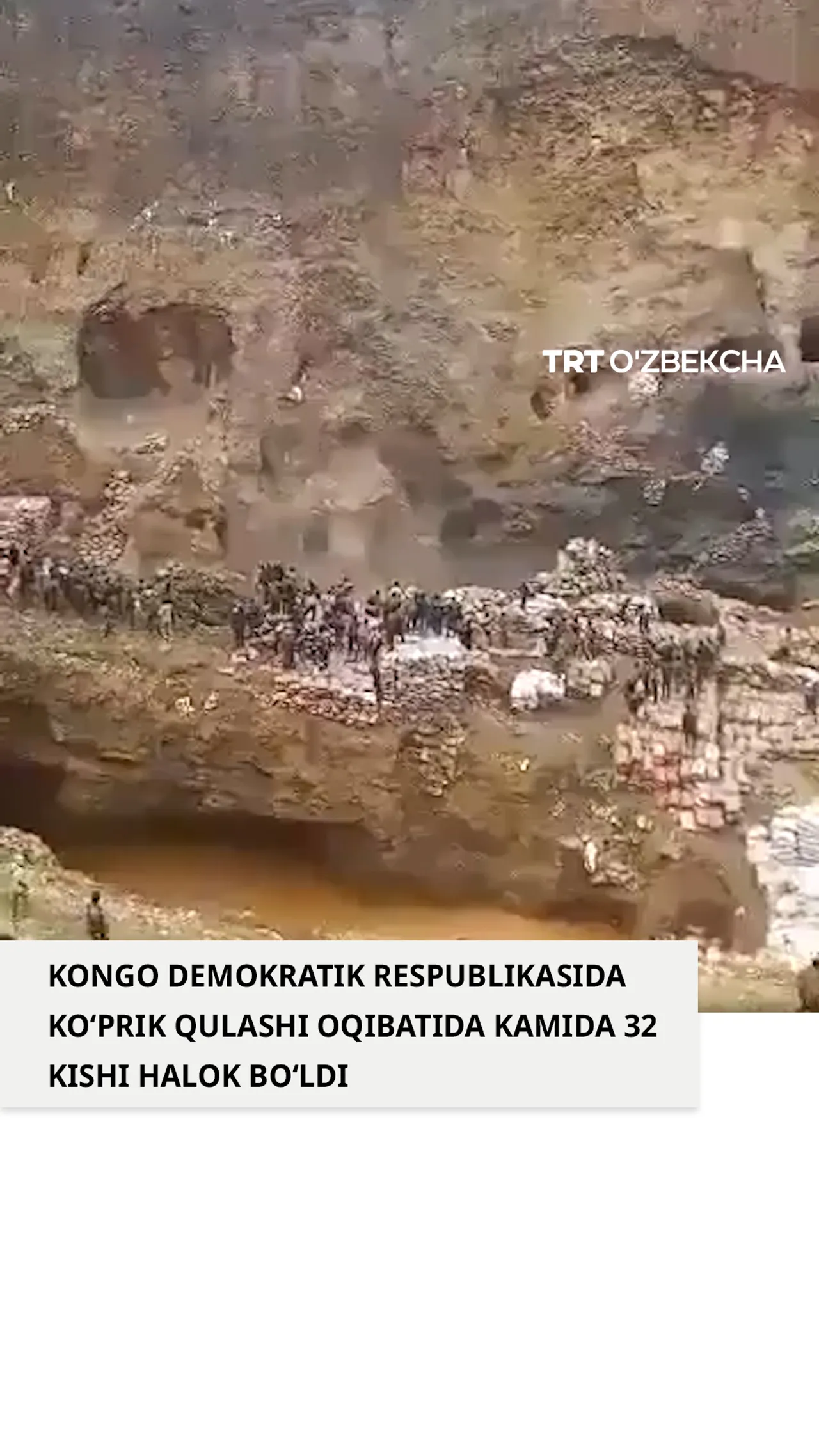 KDR - dagi falokatda oʻnlab inson jon berdi