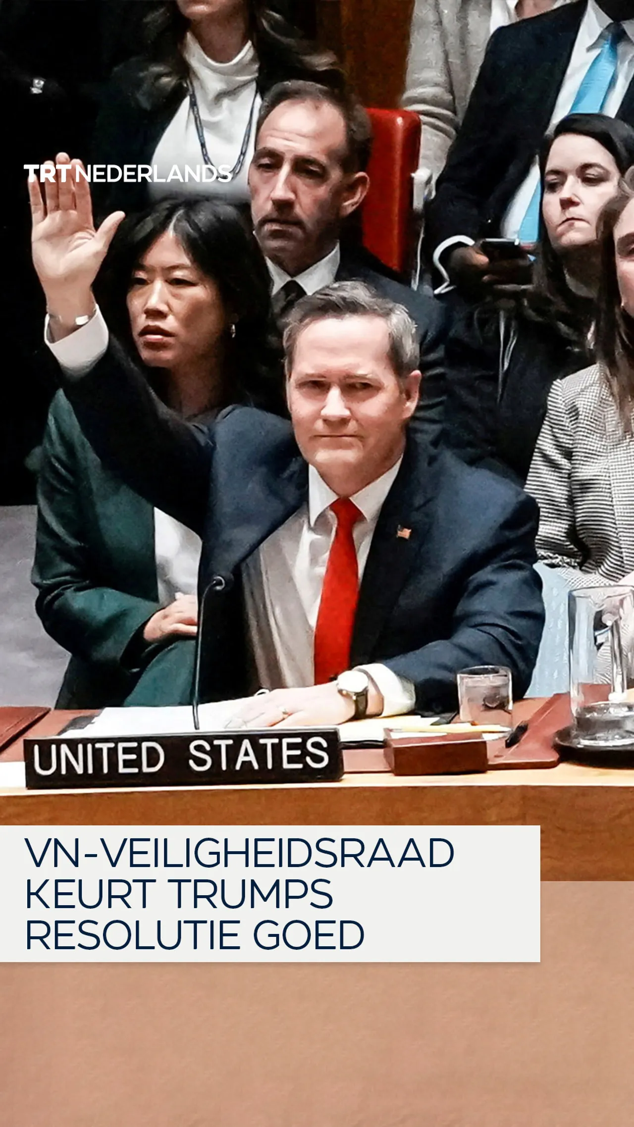 VN-Veiligheidsraad keurt Trumps Gaza plan goed