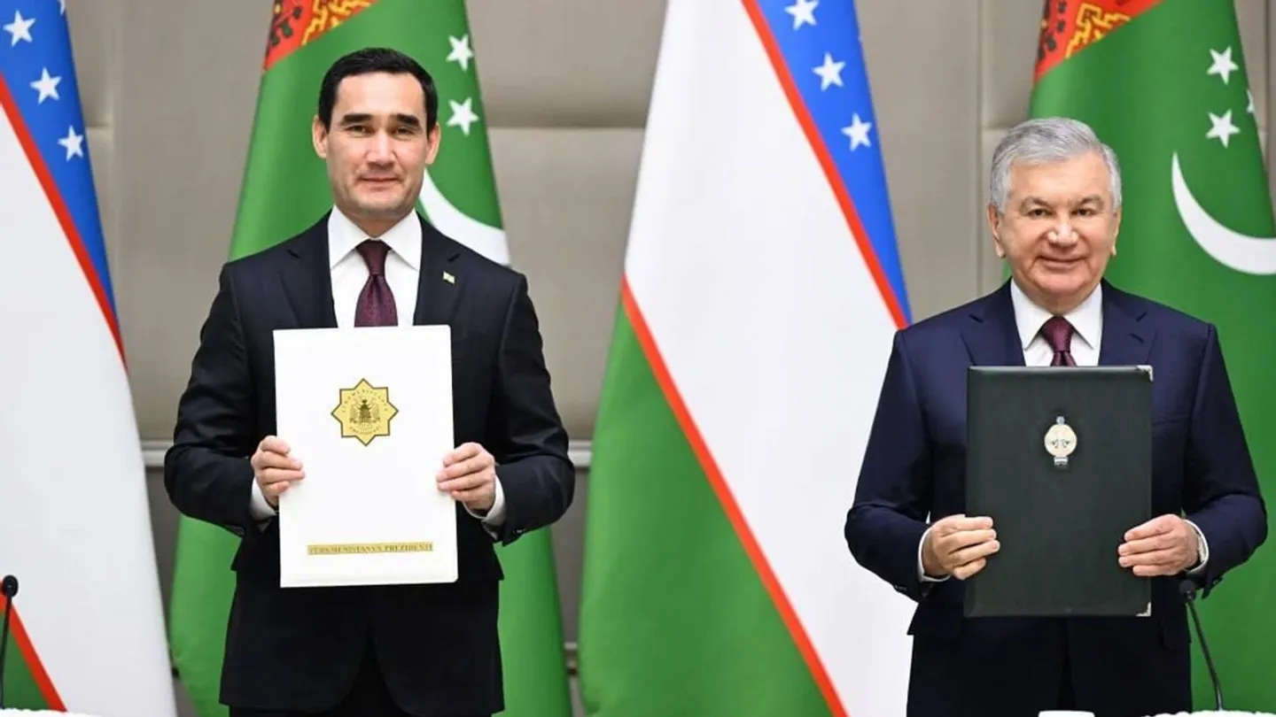 Узбекистан и Туркменистан запустили новый торговый хаб