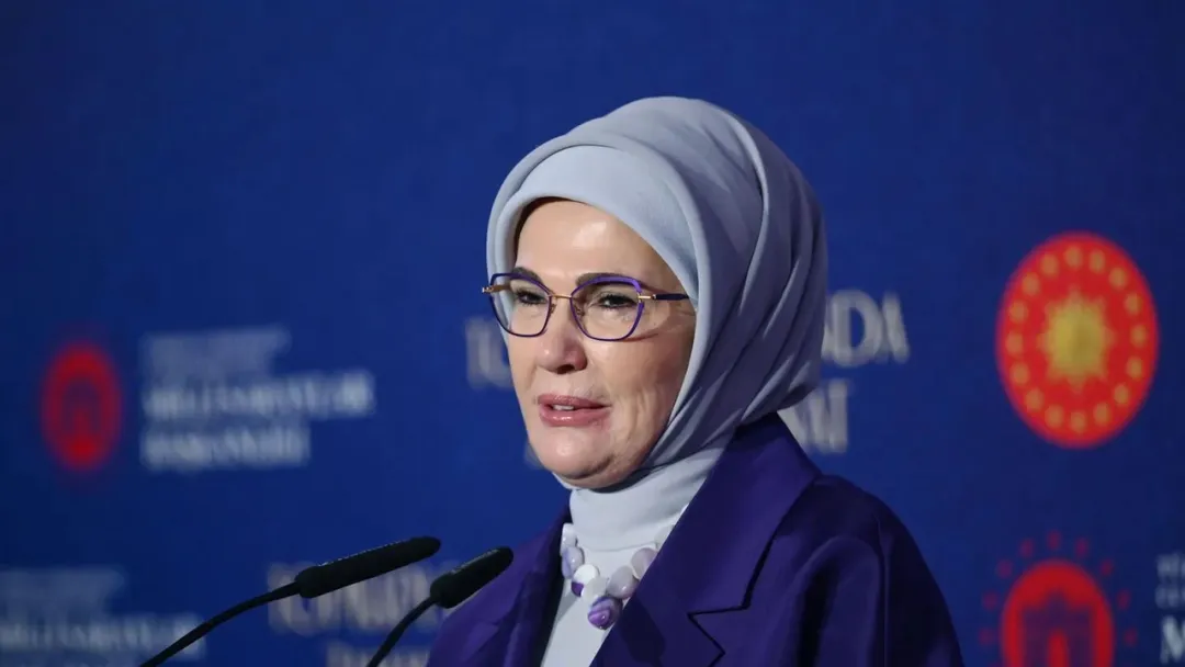 بانوی اول ترکیه بر لزوم چشم‌انداز جدید جهانی برای تقویت نهاد خانواده تأکید کرد