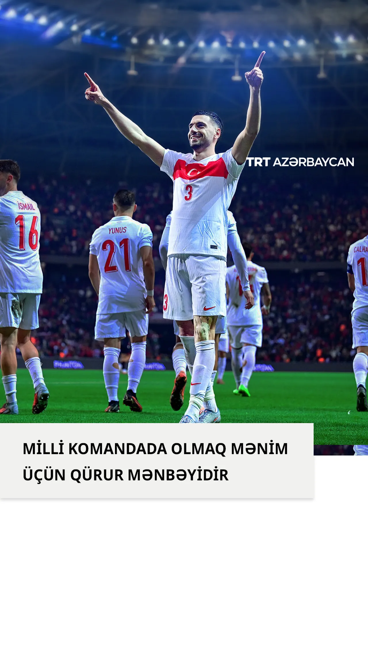 "İnanıram ki, turniri güclü şəkildə başa vurub Dünya Kubokuna vəsiqə qazanacağıq"