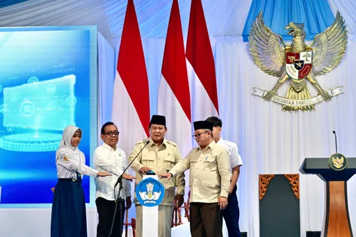 Presiden Prabowo resmikan program digitalisasi pembelajaran nasional, distribusi IFP capai 75 persen