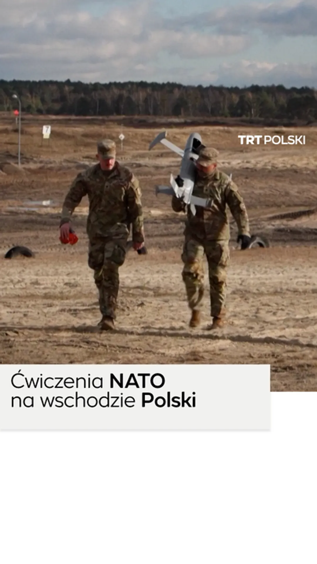 Manewry NATO z bezzałogowcami na Podkarpaciu