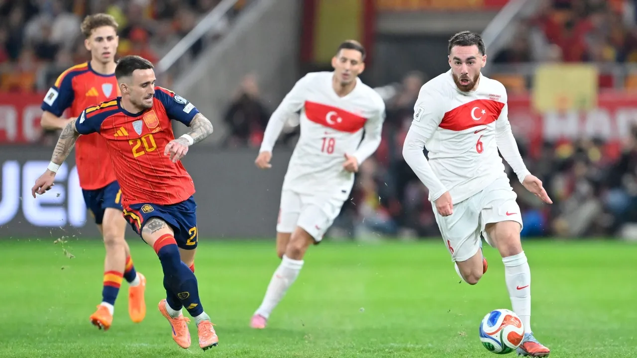 ترکیه با تساوی ۲–۲ برابر اسپانیا راهی پلی‌آف جام جهانی ۲۰۲۶ شد
