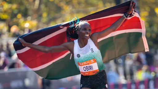 Kenyan athletes win both men and women's marathon races in New York