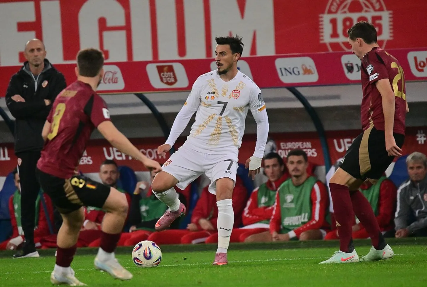 Македонија против Данска во баражот за СП 2026