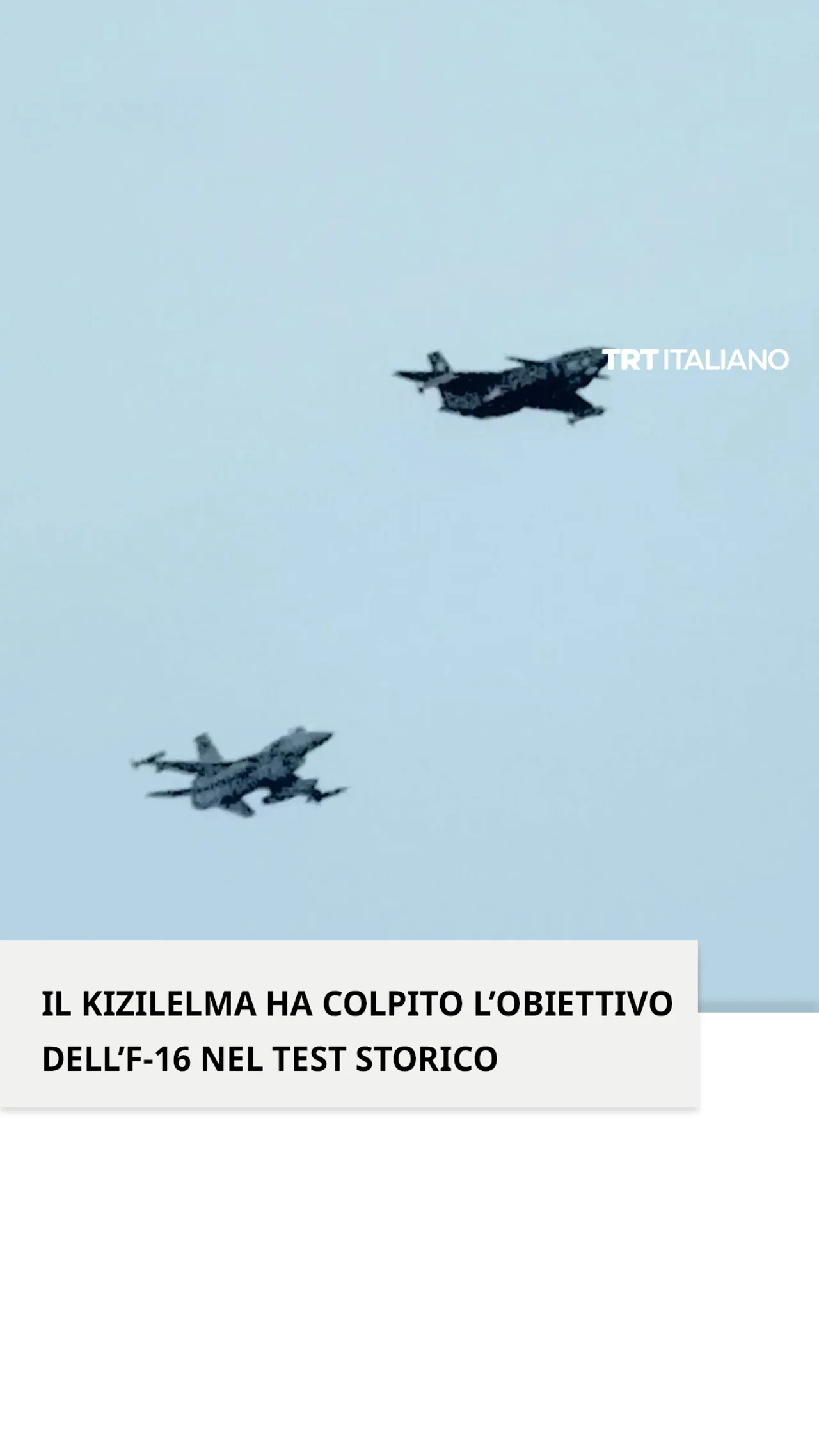 KIZILELMA, il primo velivolo da combattimento senza pilota della Türkiye, ha completato un test