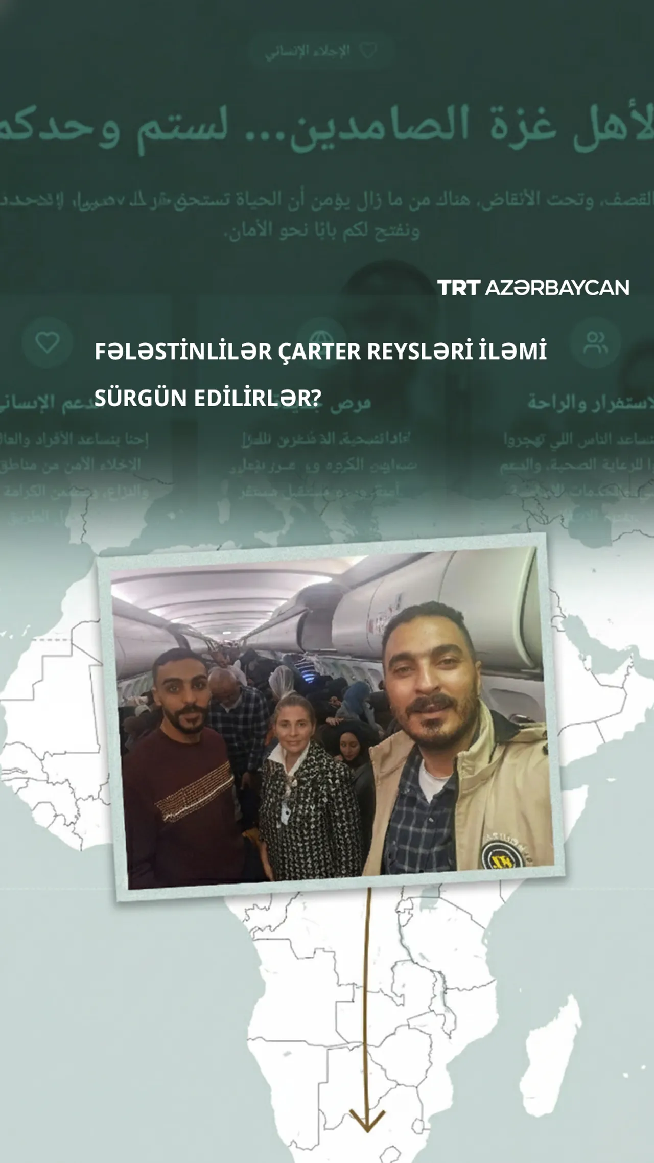 İsraillə əlaqəli gizli çarter reysləri şəbəkəsi fələstinliləri sənədsiz Qəzzadan təxliyə edir