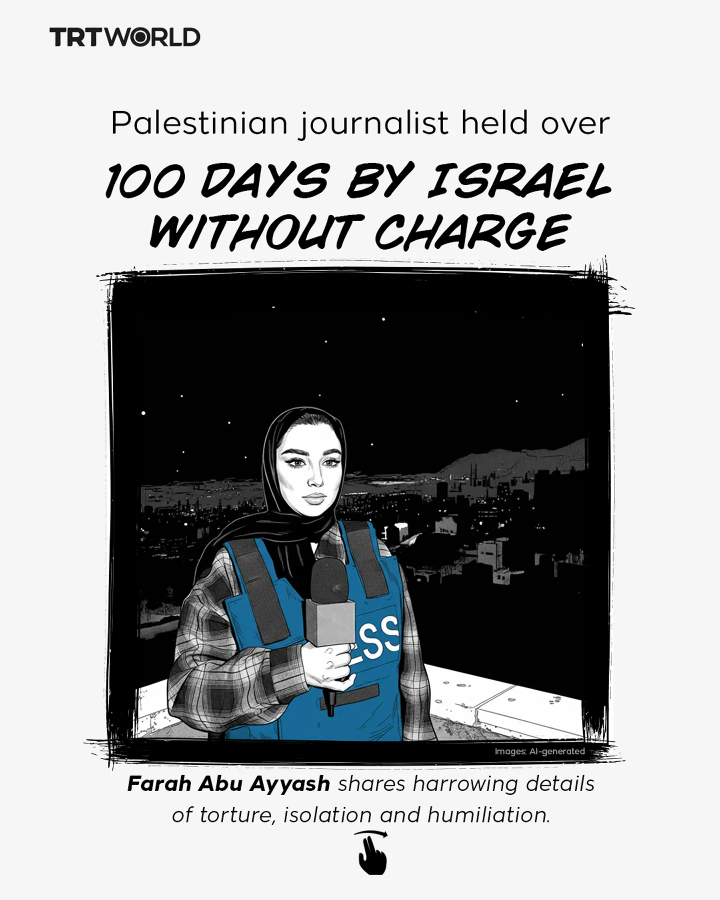Palestinian journalist held over 100 days by Israel without charge