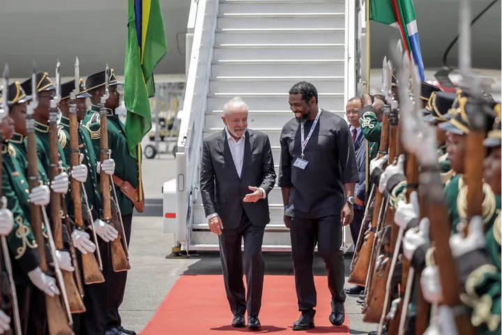 World leaders arrive for first African G20 summit