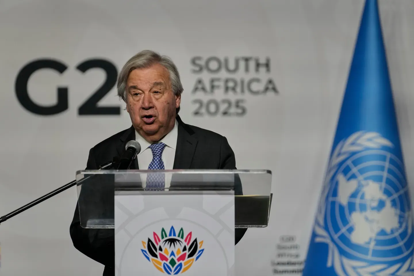 Guterres urges G20 to push for Sudan ceasefire, stop arms flow