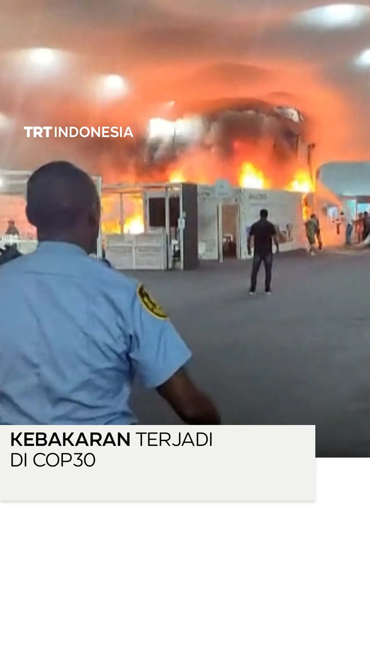 Kebakaran di KTT Iklim COP30 Brasil terkendali