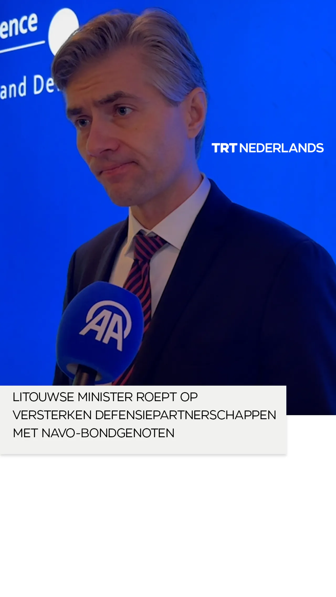 Litouwse minister roept op versterken defensiepartnerschappen met NAVO-bondgenoten
