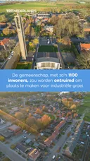 Nederlands dorp dreigt te verdwijnen vanwege uitbreiding industriezone