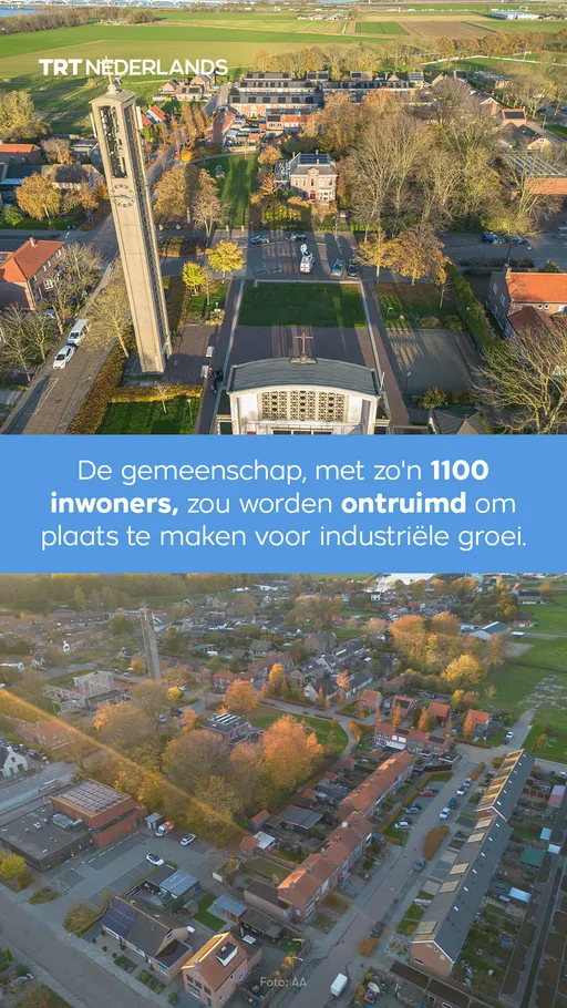 Nederlands dorp dreigt te verdwijnen vanwege uitbreiding industriezone