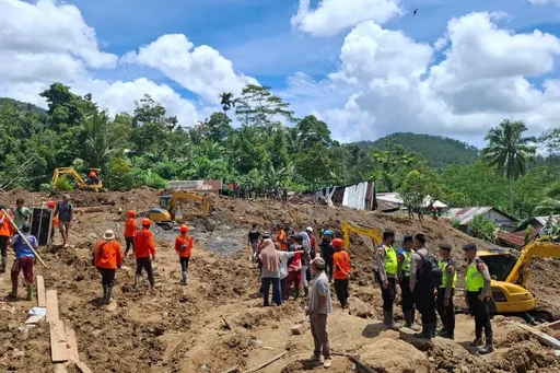 Indonesia landslide death toll rises to 31 as rescuers search for 20 missing