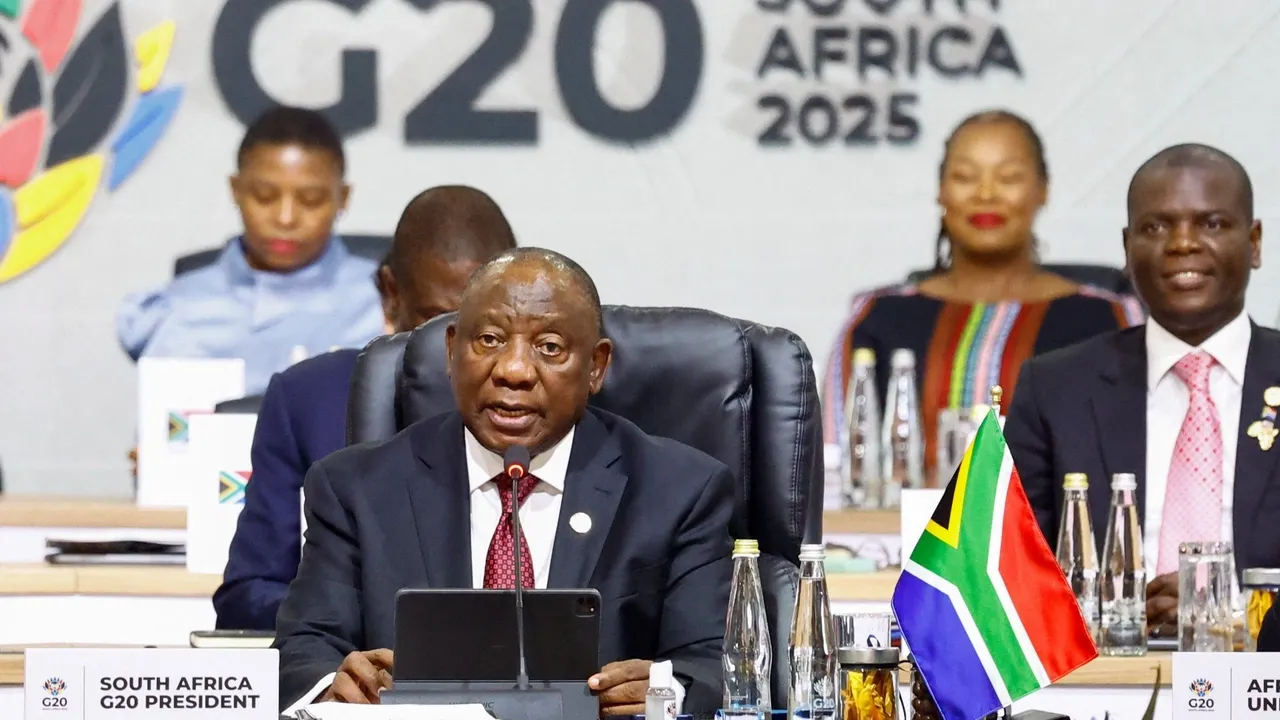 Könyaq Afrikada G20 Liderlar sammitı başlandı