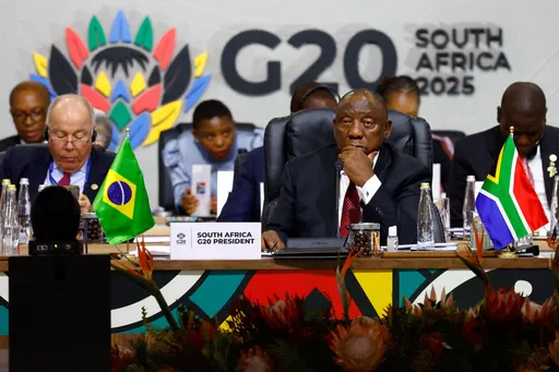 G20 summit in Johannesburg ends as South Africa hands presidency to absent US