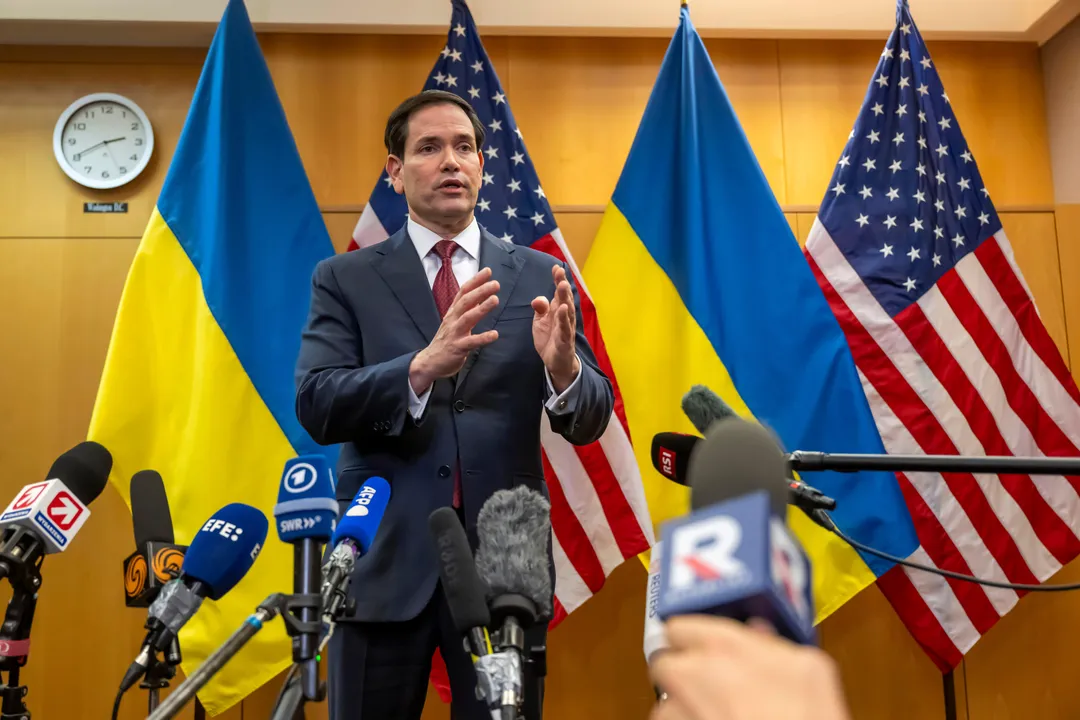 Tusk pyta, kto stoi za planem dla Ukrainy; Rubio zapewnia, że został on opracowany przez USA