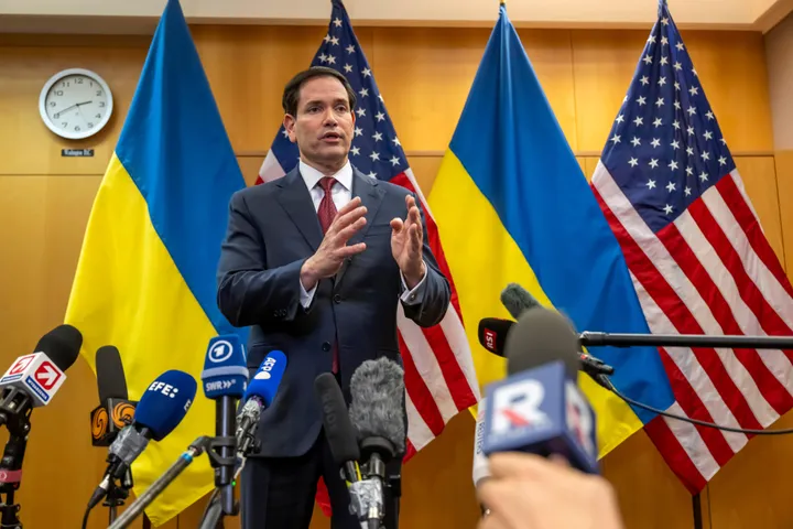 Tusk pyta, kto stoi za planem dla Ukrainy; Rubio zapewnia, że został on opracowany przez USA