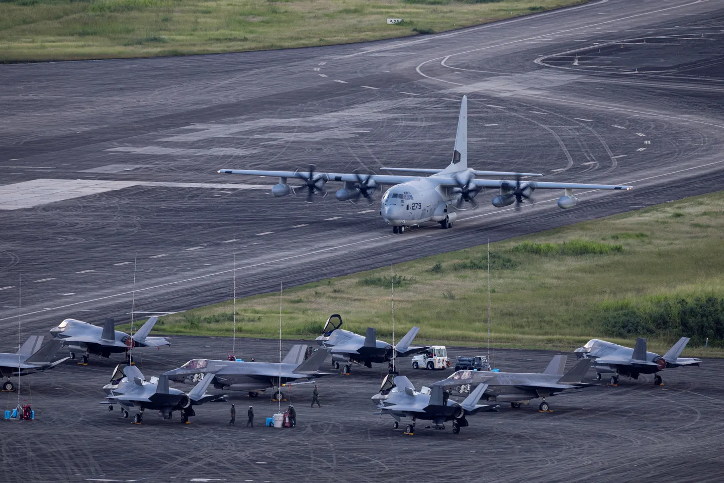 כוחות הנחתים האמריקאים מרחיבים נוכחות קדמית סמוך לטייוואן