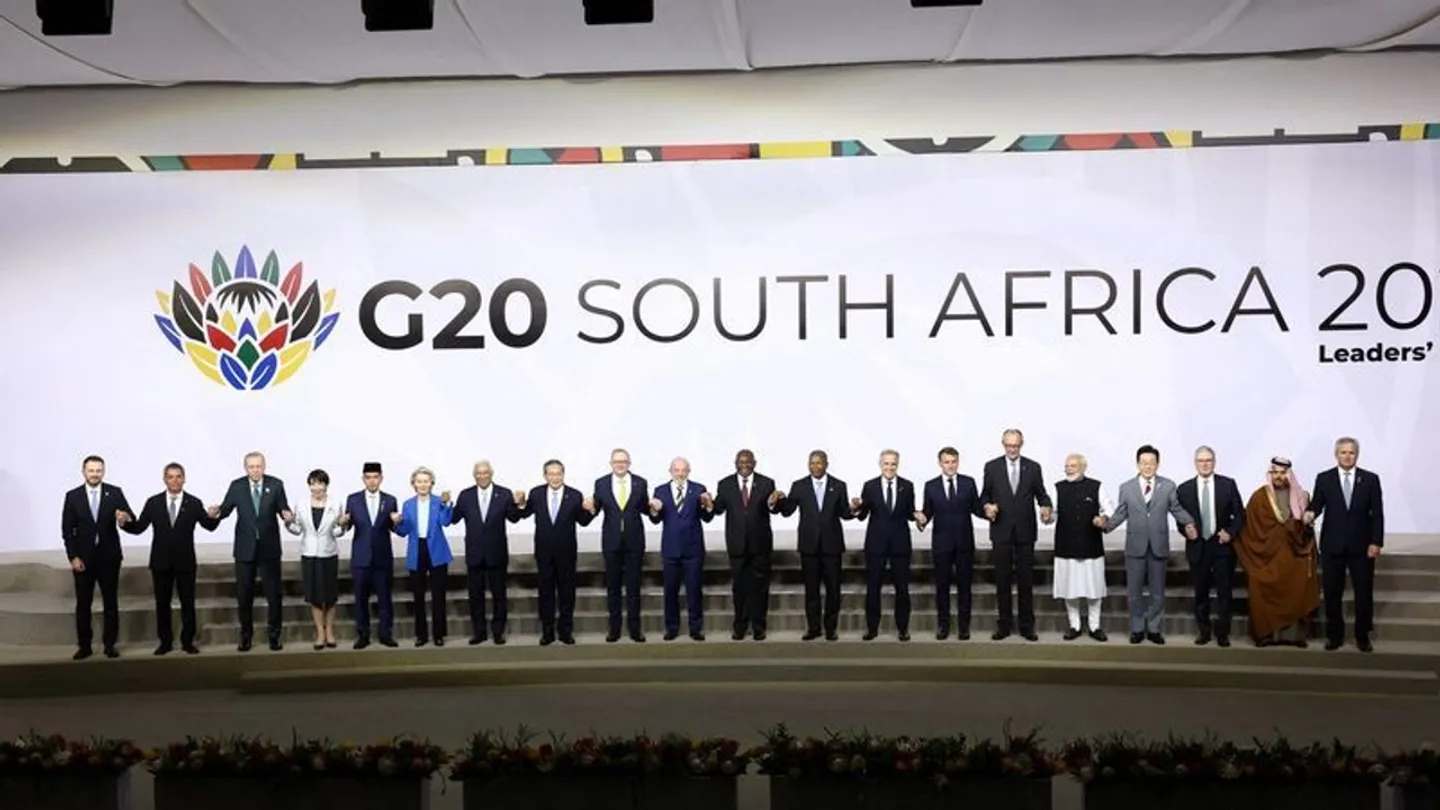 G20 leaders hold talks on critical minerals, jobs, AI at South Africa summit