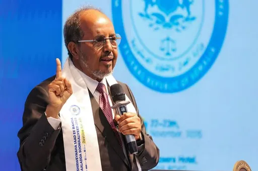 MW Xasan Sheekh oo soo xiray Shirweynihii 1-aad ee Caddaaladda Soomaaliya