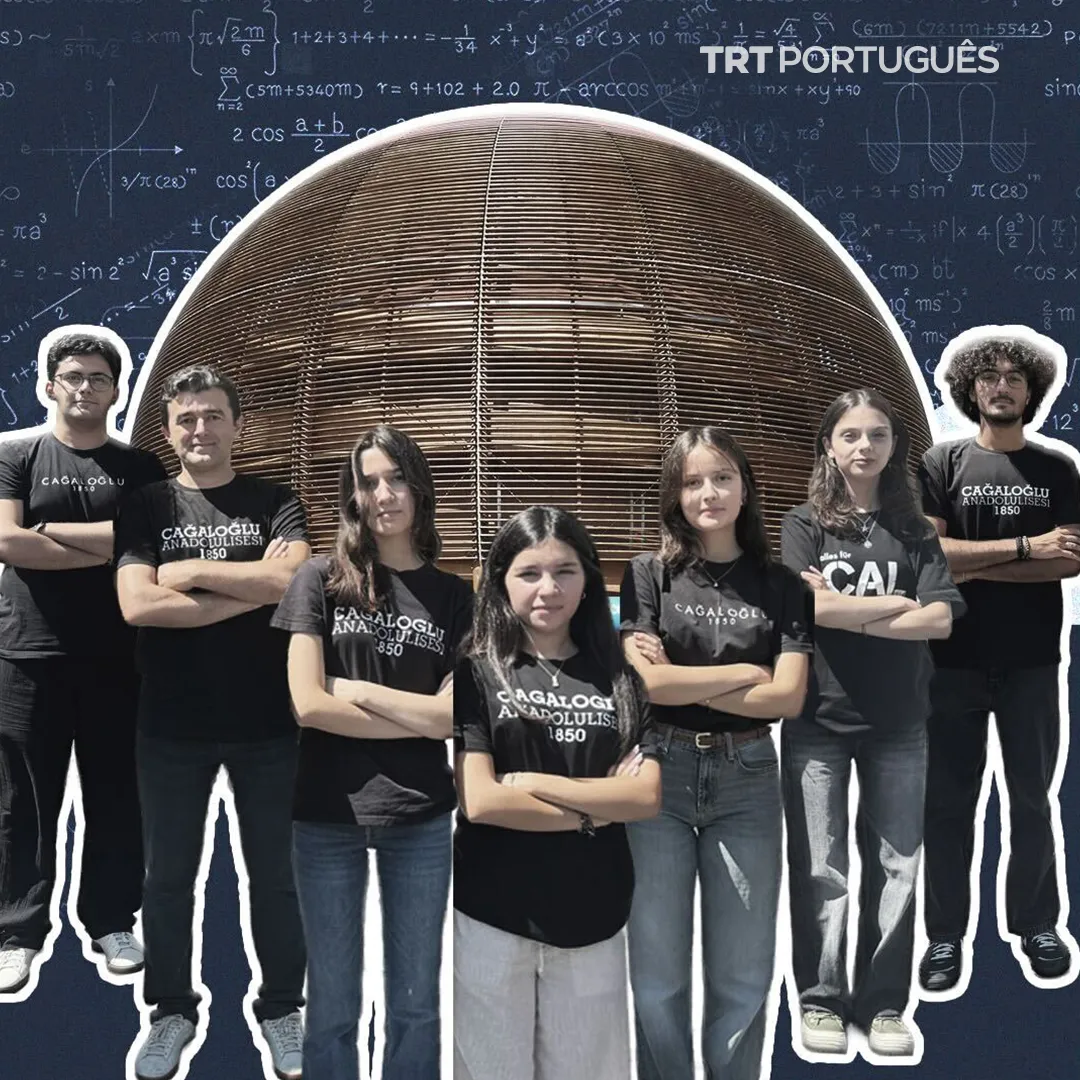 Estudantes turcos do ensino secundário fazem história no CERN