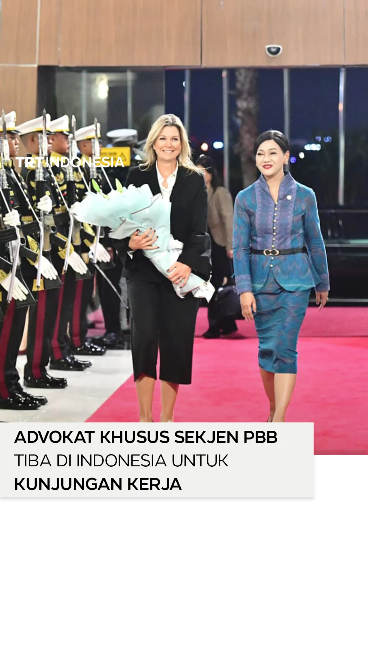 Utusan khusus PBB Ratu Máxima lakukan kunjungan kerja di Indonesia