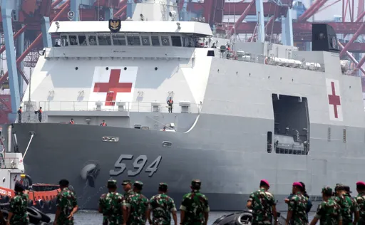 Indonesian Navy deploys three hospital ships for Gaza relief mission