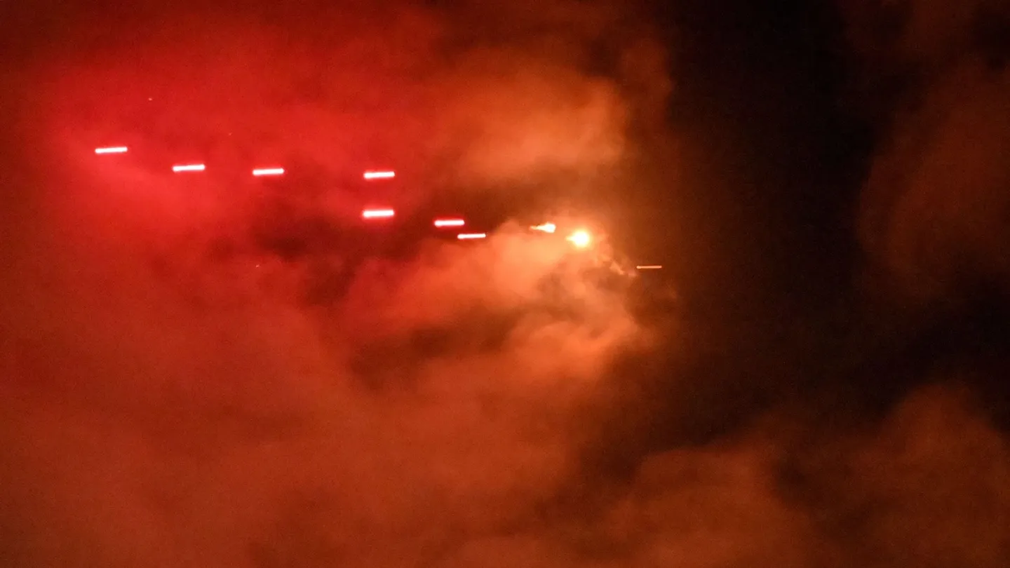 هجوم "ضخم" بالمسيرات والصواريخ استهدف العاصمة الأوكرانية كييف