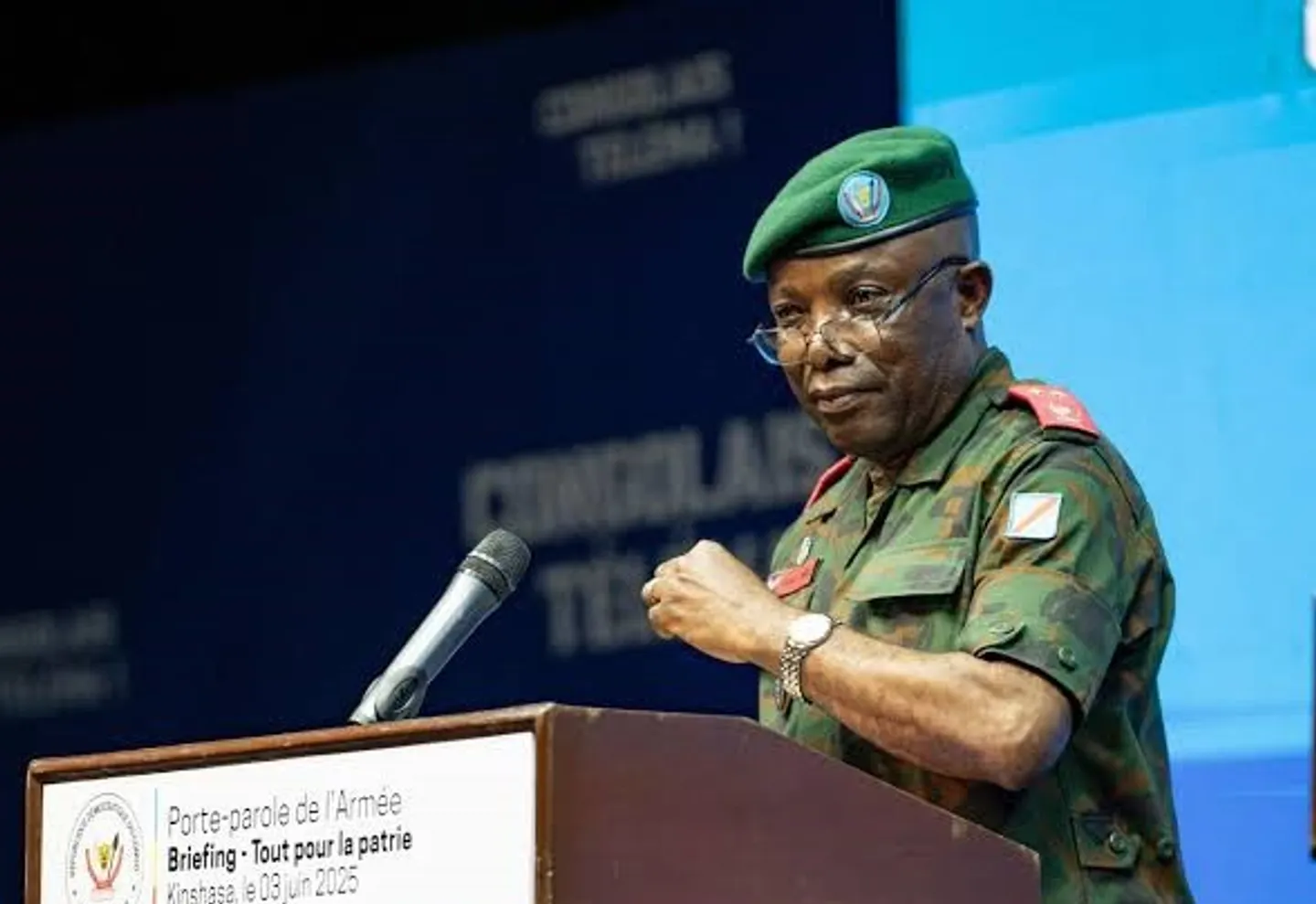 République démocratique du Congo : l'armée annonce l'arrestation de hauts gradés