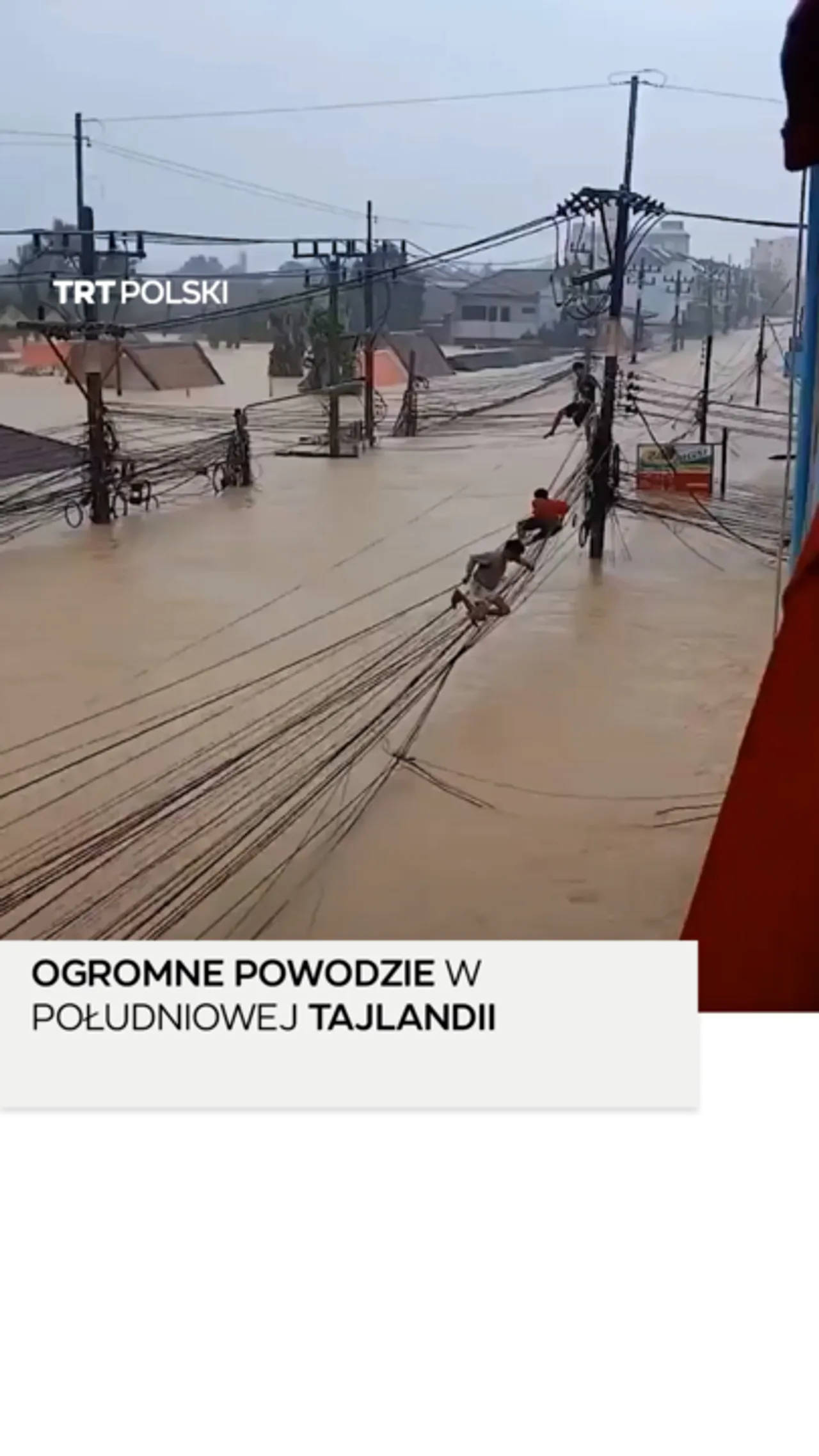Rekordowe powodzie nawiedziły południową Tajlandię