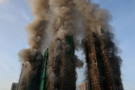 Death toll from Hong Kong residential complex fire rises to 44, hundreds more missing