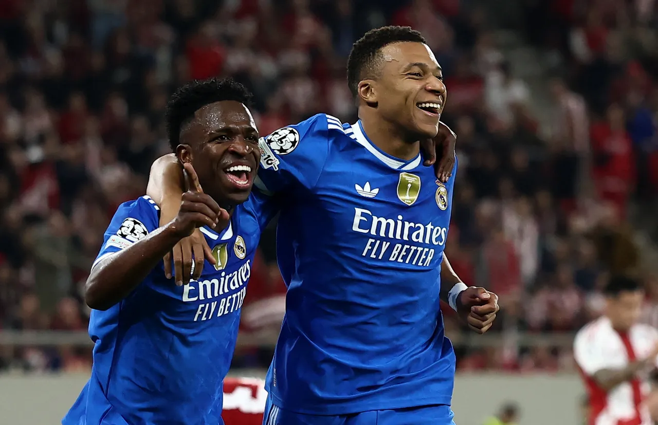 Mbappe da Vinicius za su koma aiki tare a wasan Real Madrid da Bayern Munich