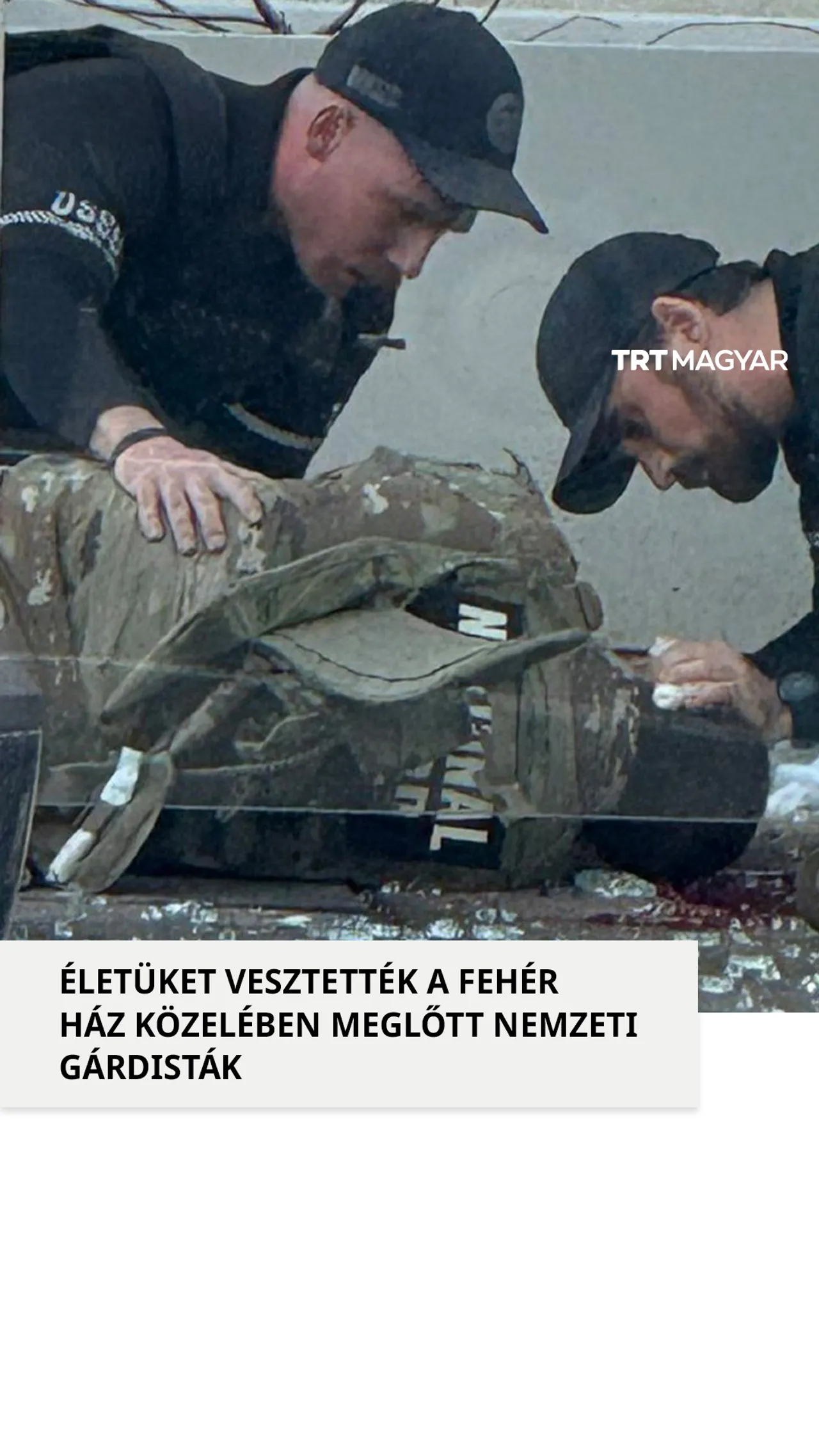 Lövöldözés volt a Fehér Ház közelében