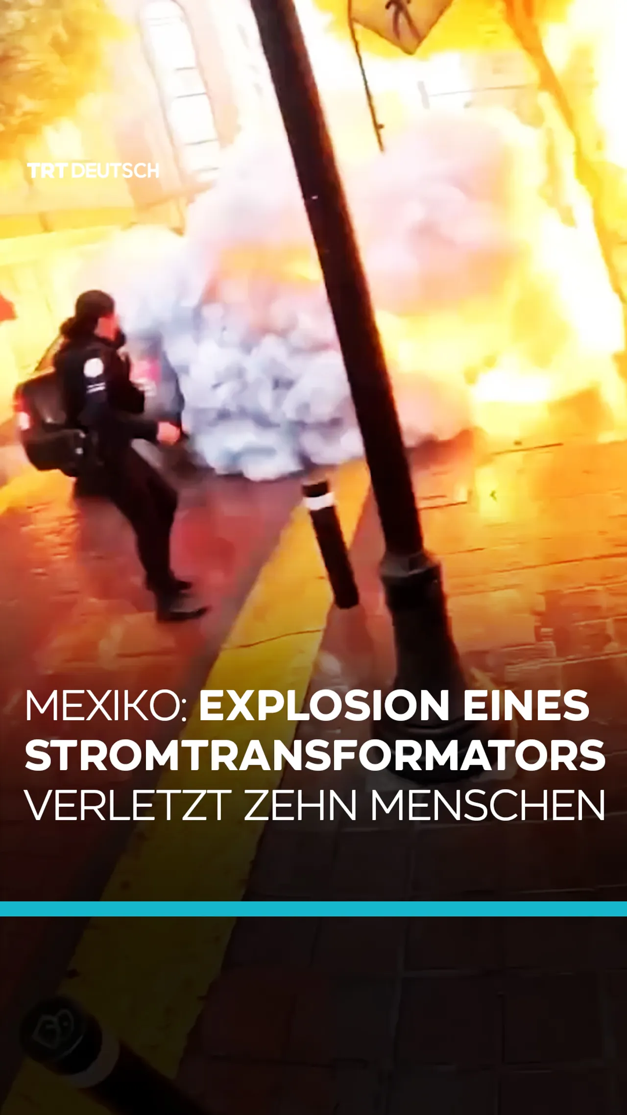Explosion eines Stromtransformators in Mexiko verletzt zehn Menschen