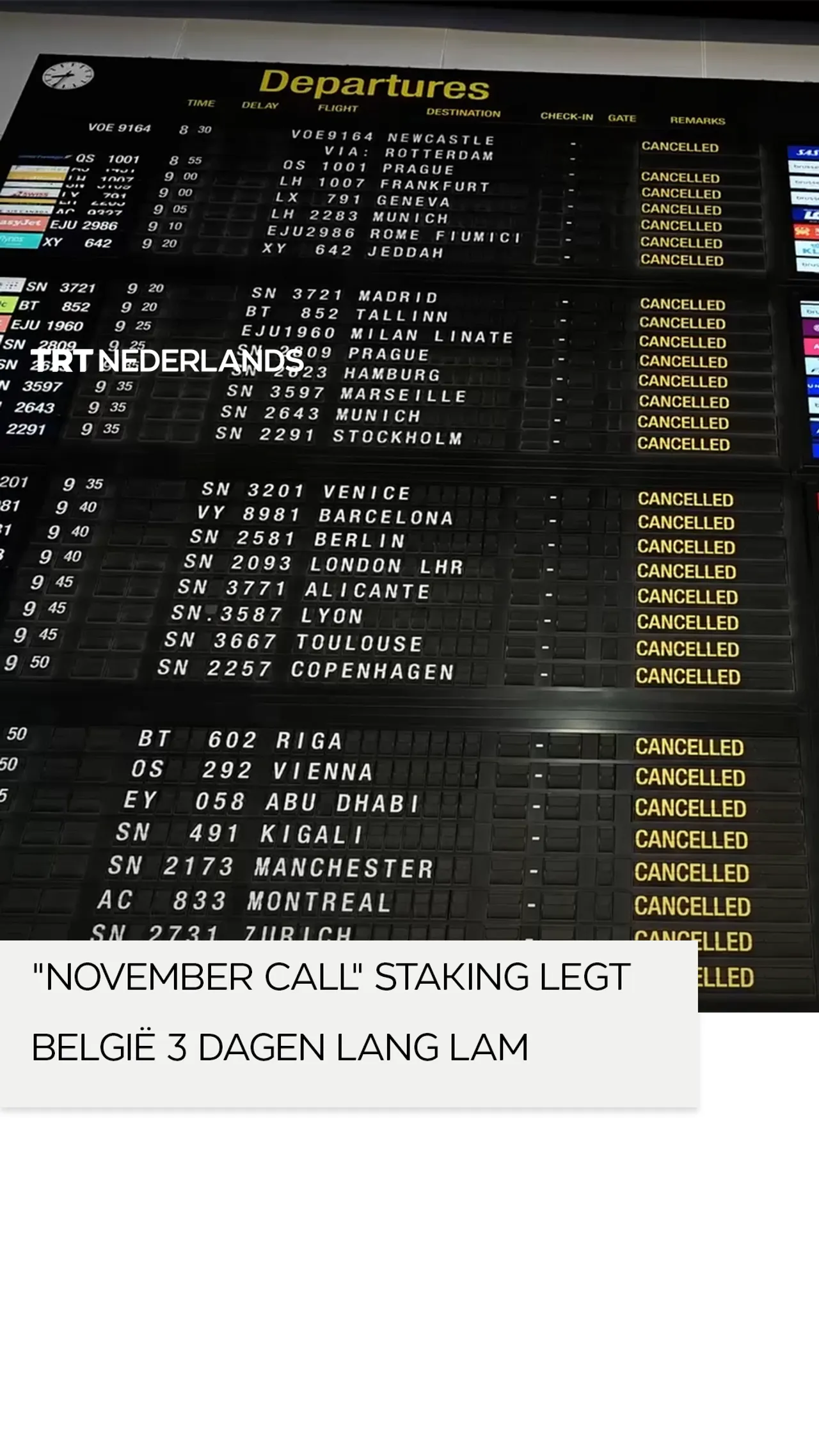3-daagse staking zet België op zijn kop