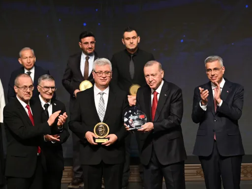 Erdogan homenageado com o Prémio Europa da OMS pelo trabalho humanitário da Türkiye na Palestina