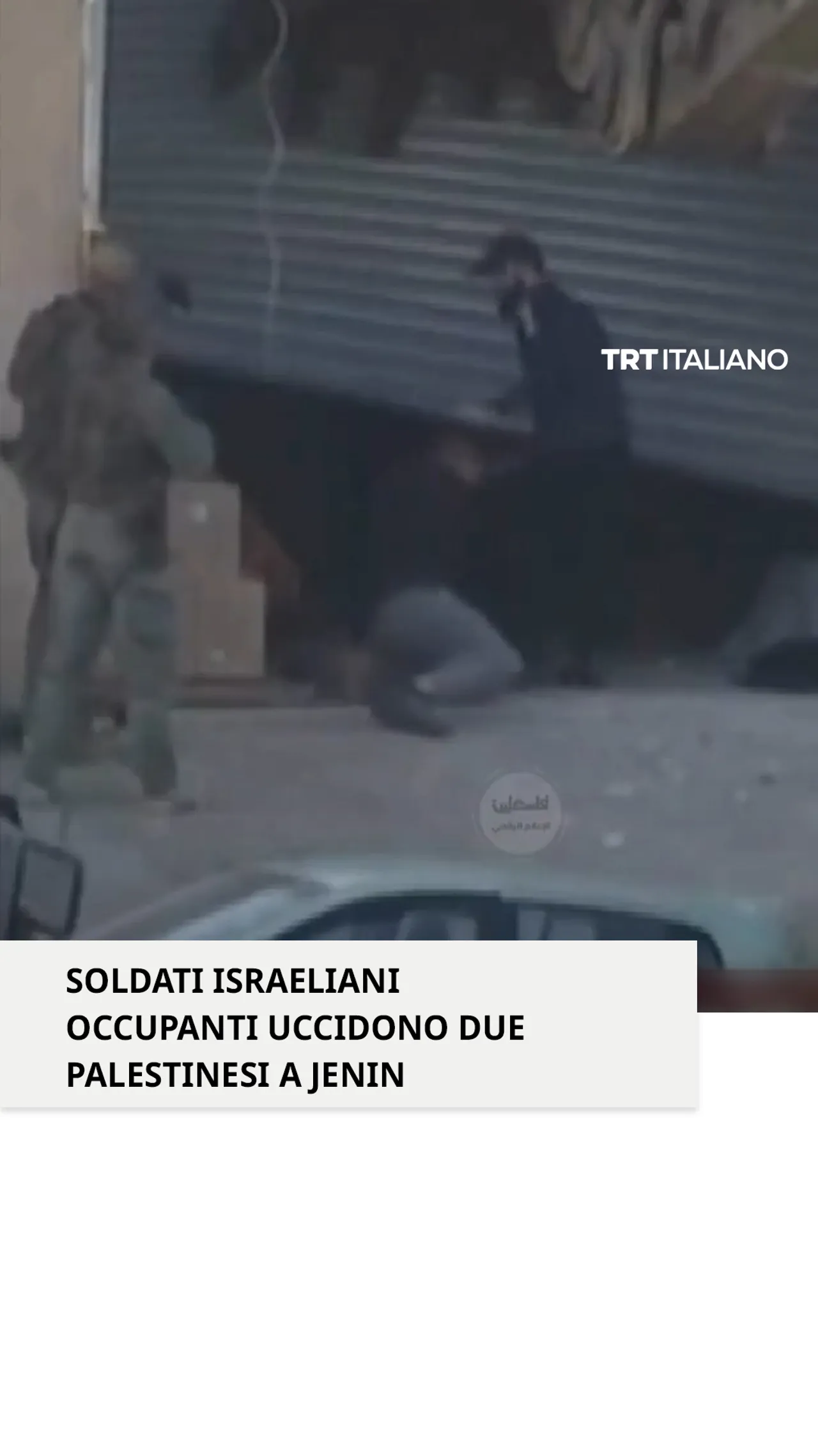 Soldati israeliani occupanti uccidono due palestinesi a Jenin
