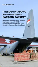 Presiden Prabowo perintahkan pengiriman bantuan cepat ke tiga provinsi terdampak bencana