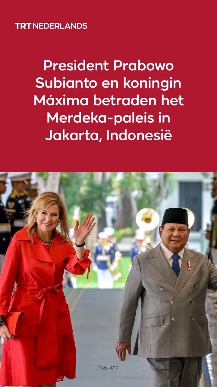 Indonesische president Subianto nodigt koningin Máxima uit naar Indonesië
