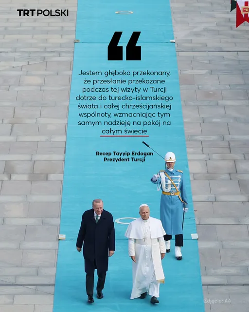 Papież Leon XIV popiera mediacyjną rolę Turcji w dążeniu do pokoju