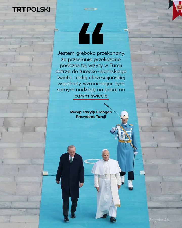 Papież Leon XIV popiera mediacyjną rolę Turcji w dążeniu do pokoju