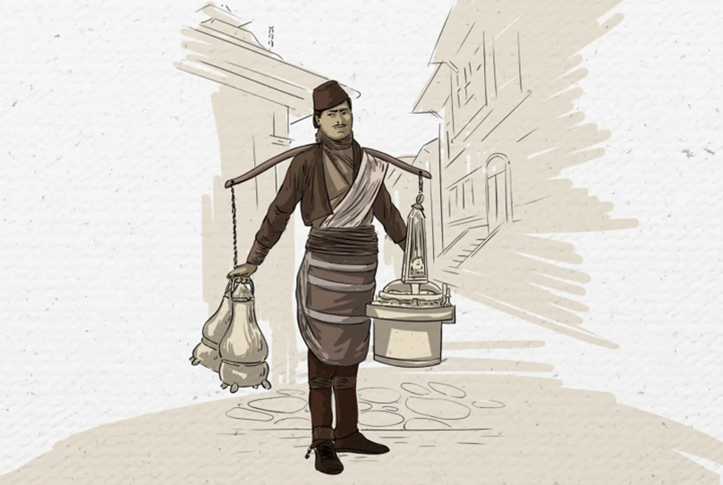 Salep: Minuman hangat manis berbahan susu yang digemari warga Türkiye saat musim dingin