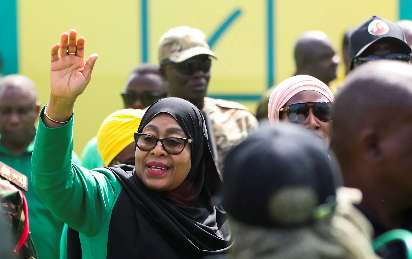 African leaders congratulate Tanzania’s Hassan on re-election