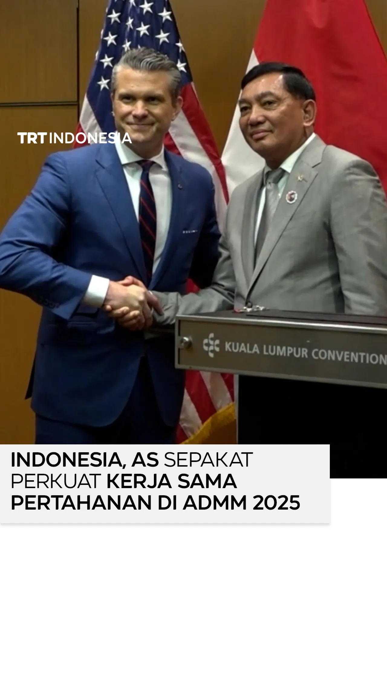 Indonesia, AS sepakat perkuat kerja sama pertahanan di ADMM 2025