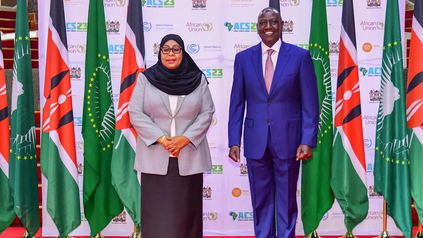 Rais Ruto ampongeza Rais Samia